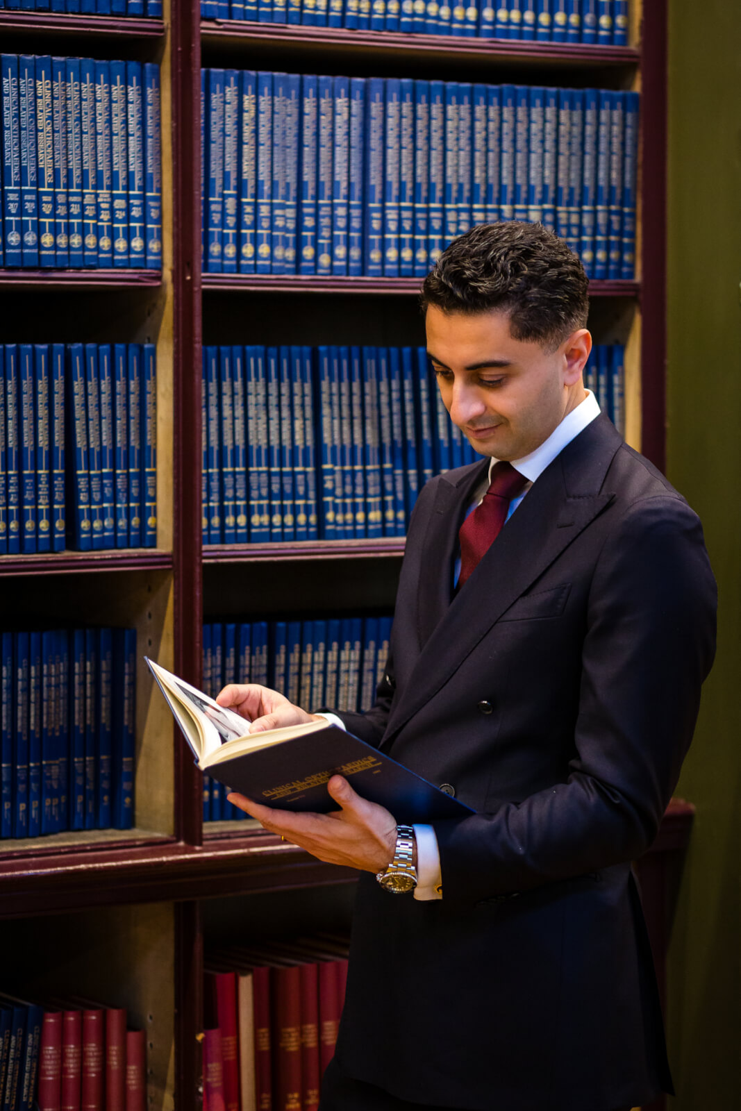 Dr. Rashid in academic setting